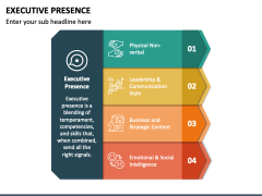 Executive Presence PowerPoint and Google Slides Template - PPT Slides