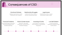 Compulsive Shopping Disorder PPT Slide 5