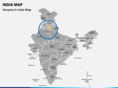 Haryana Map PPT Slide 5