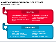 Advantages and Disadvantages of Internet PPT Slide 2