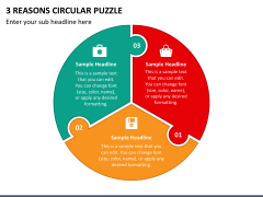 3 Reasons Circular Puzzle Slide 2