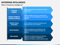 Enterprise Intelligence PPT Slide 2