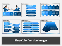 Workplace Conflict PowerPoint And Google Slides Template - PPT Slides