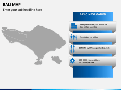 Bali Map For Powerpoint And Google Slides - Ppt Slides