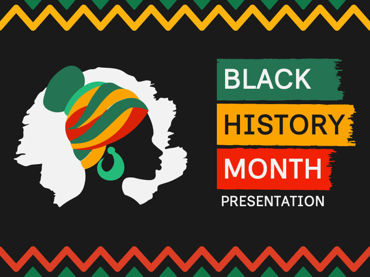 Black History Month PPT Slide 1