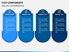 4 Key Components PPT Slide 1