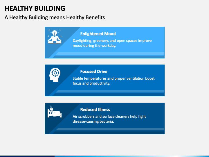 Healthy Building Powerpoint Template - Ppt Slides