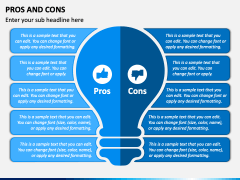 Pros and Cons - Free Download PPT Slide 4