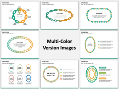 Chain Oval Multicolor Combined