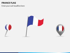 France Flag PPT Slide 1