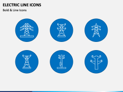 Electric Line Icons PPT Slide 2