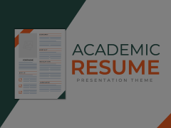 Academic Resume Animated Presentation - SketchBubble