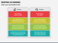 Renting Vs Owning PowerPoint and Google Slides Template - PPT Slides