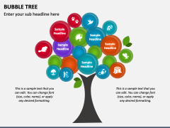 Bubble Tree PowerPoint and Google Slides Template - PPT Slides