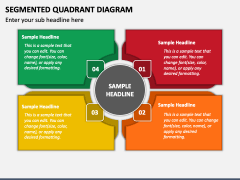 Segmented Quadrant Diagram PPT Slide 1