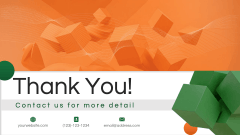 Green Orange Presentation Theme PPT Slide 12