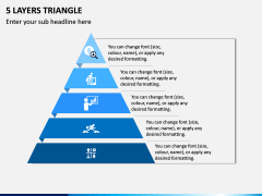 5 Layers Triangle PPT Slide 1
