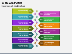 13 Zig-Zag Points PPT Slide 2