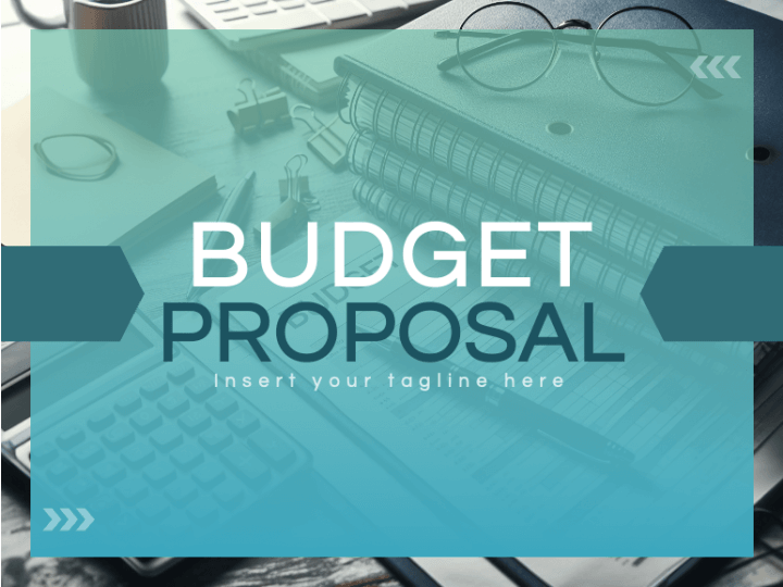 Budget Proposal PPT Slide 1