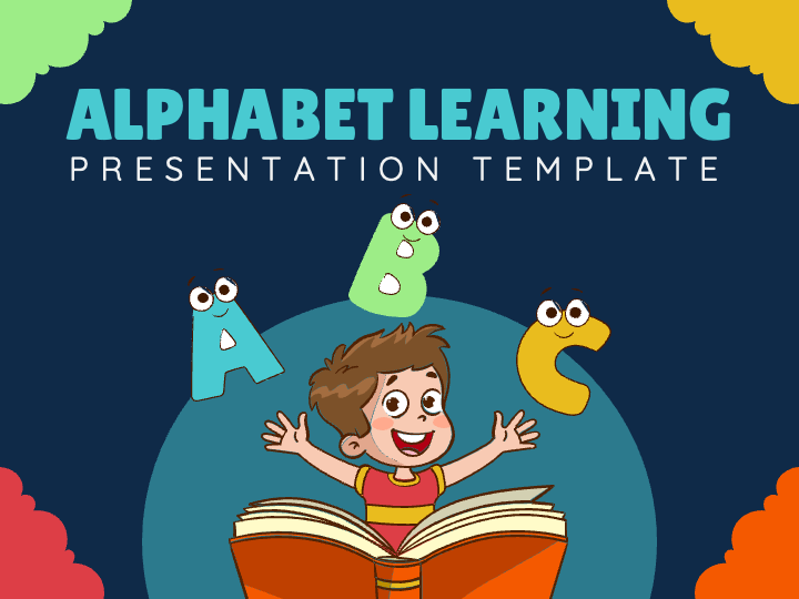 Alphabet Learning PPT Slide 1