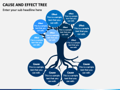 Cause and Effect Tree PowerPoint and Google Slides Template - PPT Slides