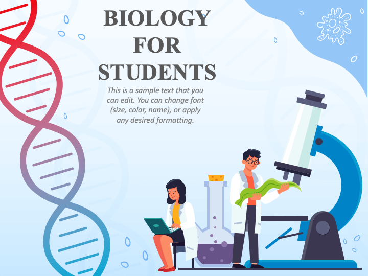 Biology for Students - Free Download PPT Slide 1