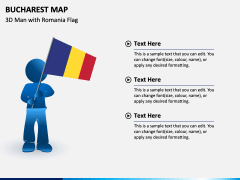 Bucharest Map PPT Slide 4