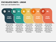 Five Related Parts - Linear PPT Slide 2