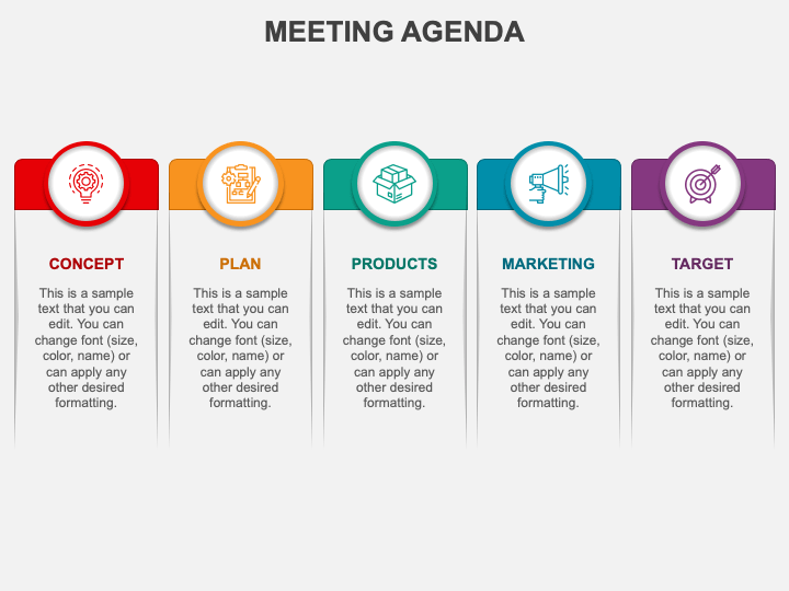 Meeting Agenda PPT Slide 1