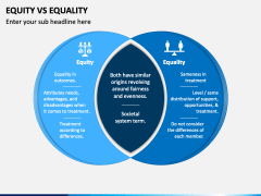 Equity Vs Equality PowerPoint Template - PPT Slides