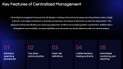 Centralized Management PPT Slide 4