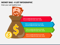 Money Bag - 4 List Infographic PPT Slide 2