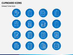 Clipboard Icons PPT Slide 2