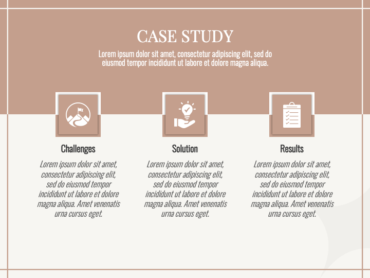 Fashion Brand Pitch Deck for PowerPoint and Google Slides PPT Slides