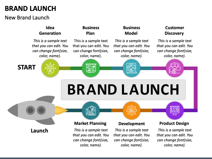 Brand Launch PPT Slide 1