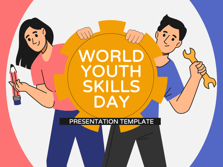 World Youth Skills Day PPT Slide 1