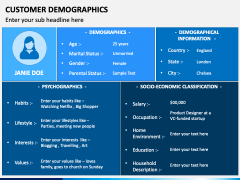 Customer Demographics PPT Slide 2