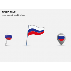 Russia Flag PowerPoint Template - PresentationGO