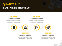 Animated Quarterly Business Review PPT Slide 3