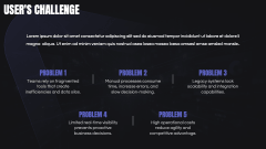 Dark Mode Pitch Deck for SaaS PPT Slide 4