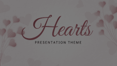 Beautiful Hearts Theme Animated Presentation - SketchBubble