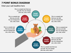 7 Point Bonus Diagram PPT Slide 2