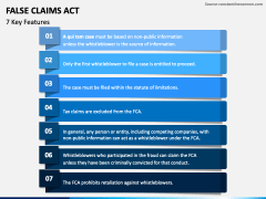 False Claims Act PPT Slide 5