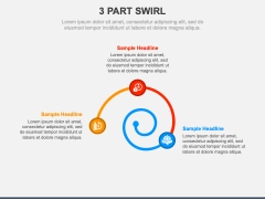 3 Part Swirl PPT Slide 1