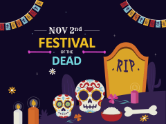 Festival of the Dead Free PPT Slide 1