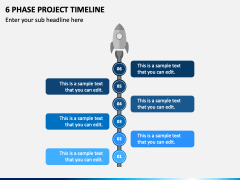 6 Phase Project Timeline PPT Slide 2