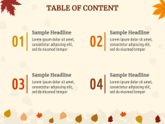 Fall Background Theme PPT Slide 2