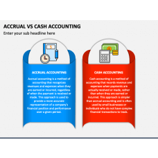 Cash Vs Accrual Accounting PowerPoint Template And Google Slides Theme