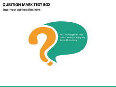 Question Mark Text Box PPT Slide 2