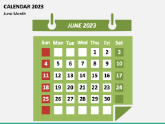 Calendar 2023 Type 2 PPT Slide 6